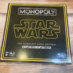 Almost Like New - Star Wars Monoply